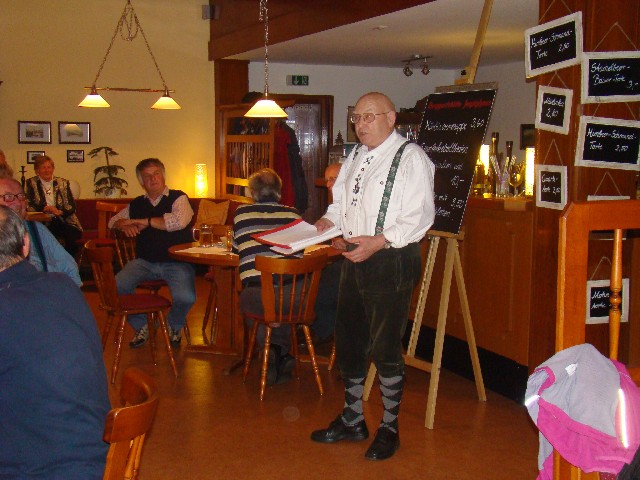 Gerhard mit lustigen Liedern